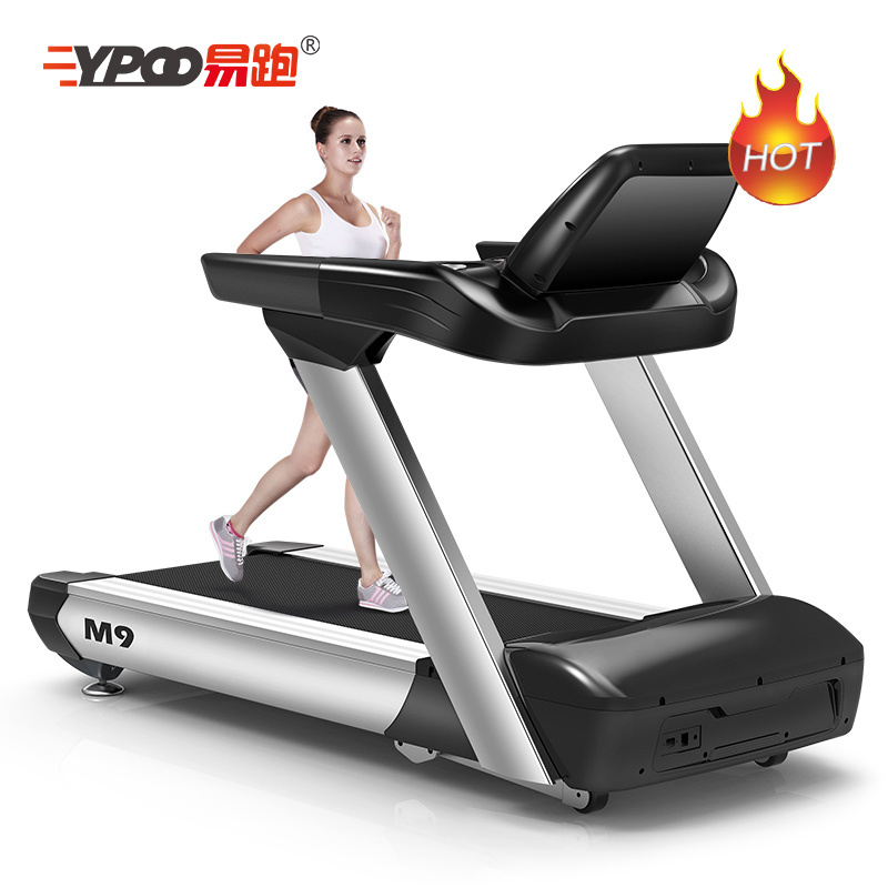 YPOO motorized treadmill new design ac motor luxury gym fitness equipment commercial treadmill