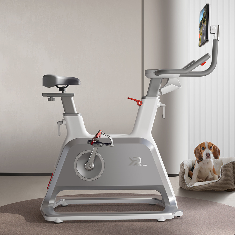 YPOO new smart spinning bike with YPOOFIT APP  magnetic spin bike Self generating electricity spinning bike