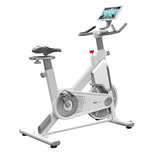 YPOO Professinal factory stages spinning bike fitness spin exercise bike indoor spinning bike with screen with  YPOOFIT APP