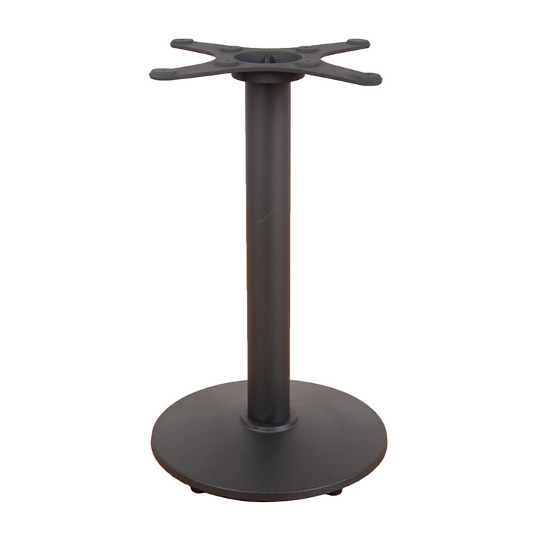 Furniture Legs Black Steel Table Legs  Coffee Dining Customize Tulip table base with wood veneer