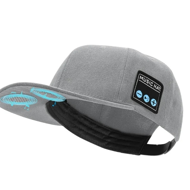 New Hat with Bluetooth Speaker Headphones Bluetooth Hat Wireless Smart Speaker Hat Headphones for Outdoor Sports with Microphone