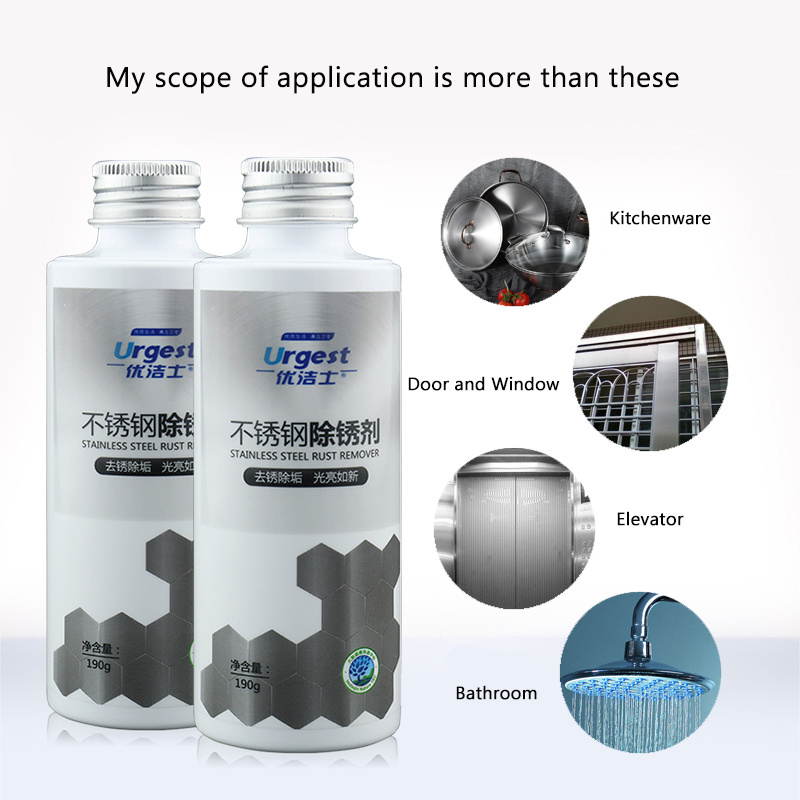 Stainless Steel Rust Remover for Kitchenware, Elevator, Door and Windows metal rust cleaning spray