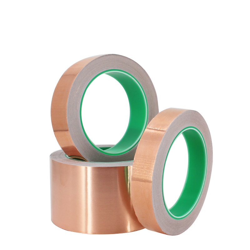 high temperature resistance Copper Foil Adhesive Tape/Electronics Stained Glass Metal Tape/15mm*20m Copper foil tape