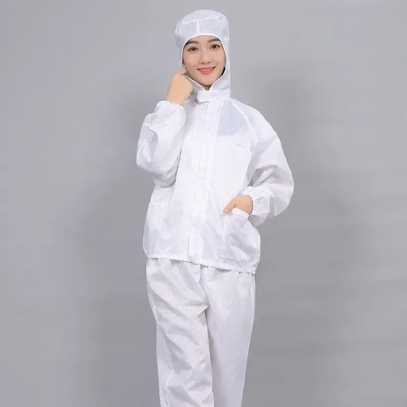 N02 antistatic suit esd clothes/ESD Antistatic Safety Suit / Industrial esd antistatic suit workwear