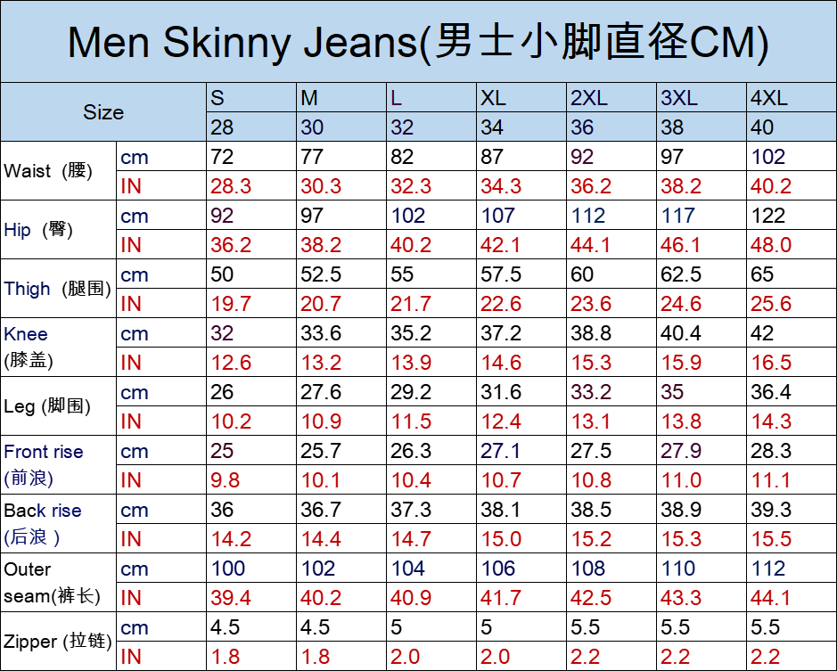 2023 custom wholesale  men's jeans  pants Solid skinny jeans design men slim denim jeans