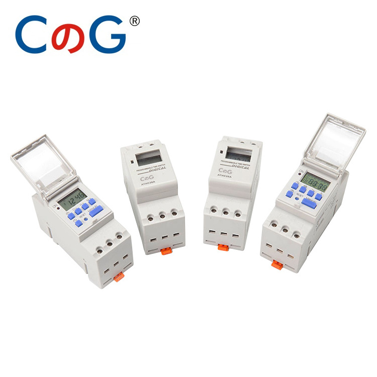 Din Rail Programmable Digital Timer Switch Relay Control Power 220V 230V 6A 10A 16A 20A 25A 30A Timer Switch