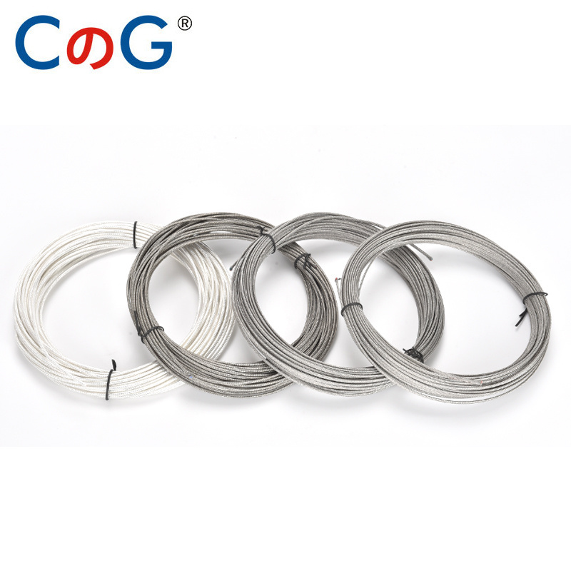 10M 20M 50m 100m K J PT100 Type 0-800 Degree 600 Shielded Thermocouple Wire 2*0.45MM Temp Measurement Line Cable Wire