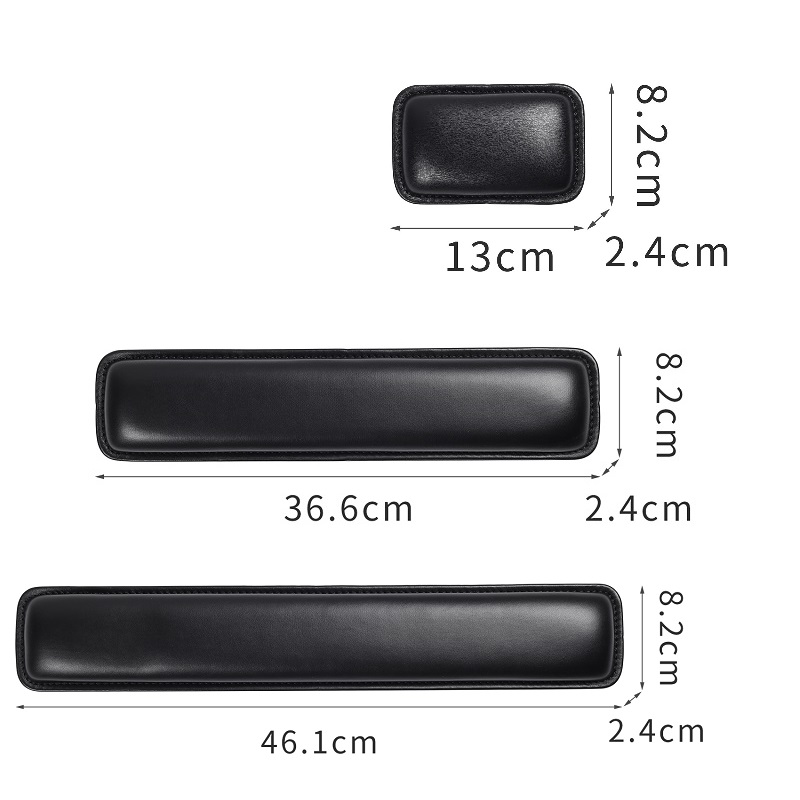 Best Custom Ergonomic Memory Foam Enlarge Gel Hand Arm Palm Wrist Rest Support Gaming Mouse Keyboard Pad for Computer Desk