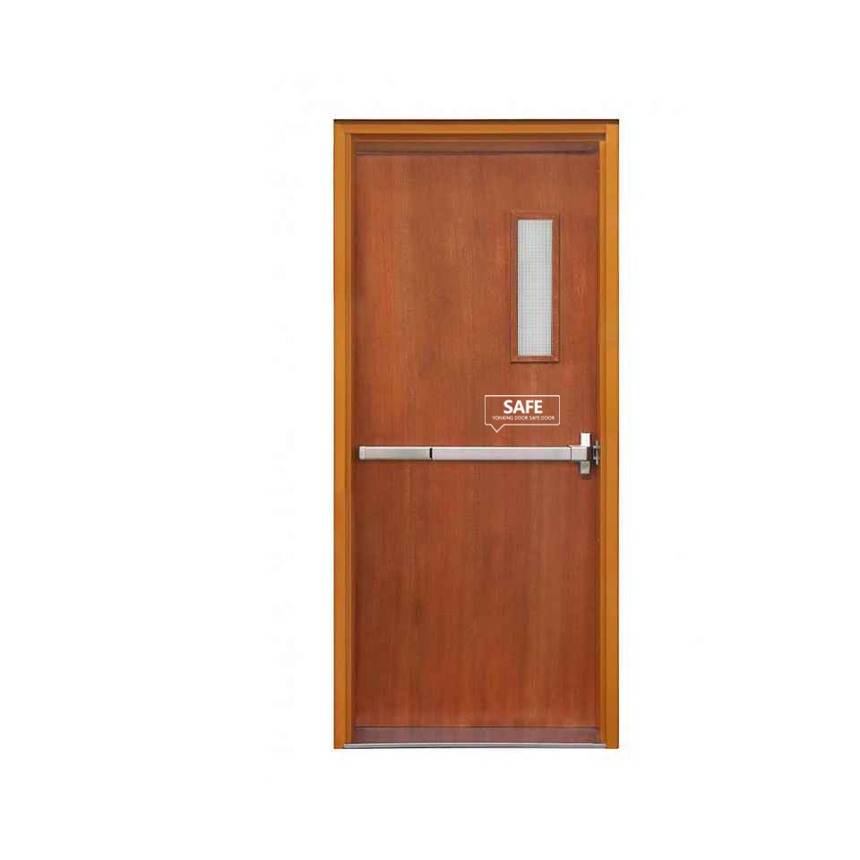 High quality room interior design philippines modern wood fire door Sell at a low price