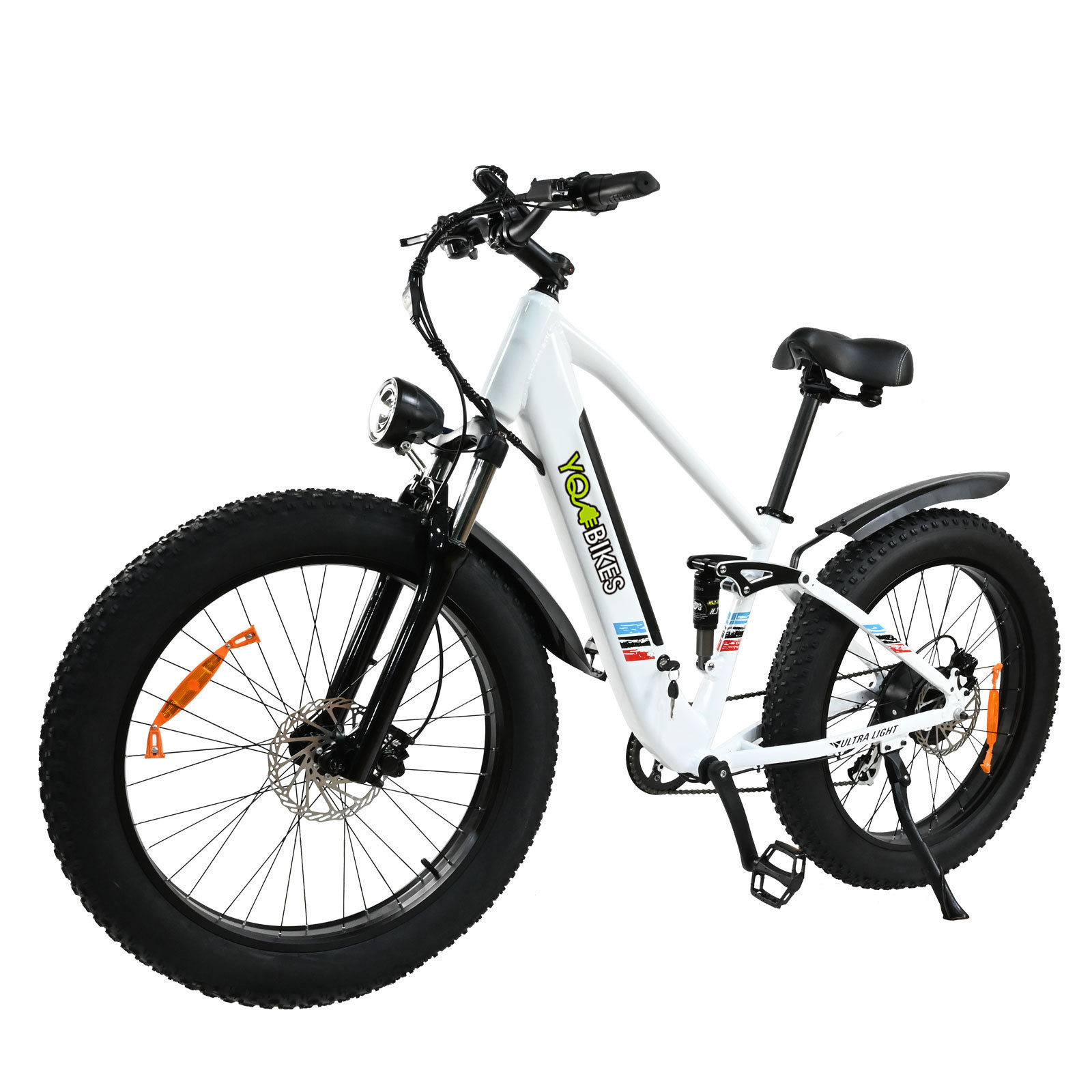 USA warehouse new style e-bike 500W12Ah 26inch e dirt bike 8 speed oil brake e bikes mountain e-bike electric fat tire bike