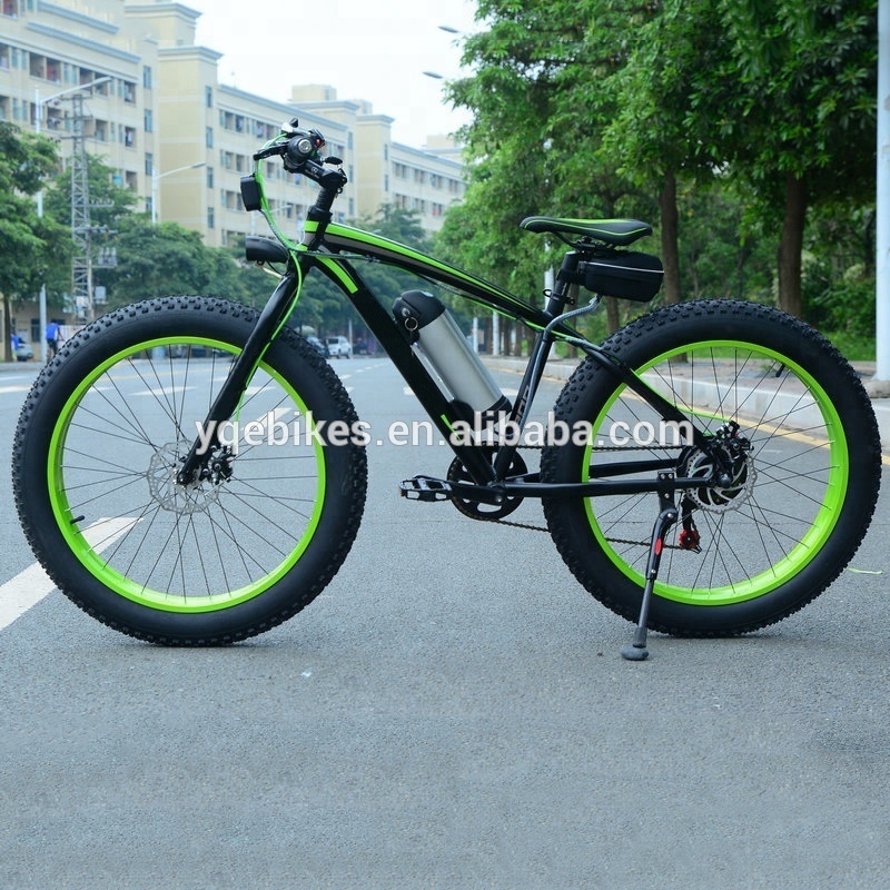 CE brushless aluminum alloy fat tire electric bicycle 2018 e-bicycle 1000w electric pedal bike