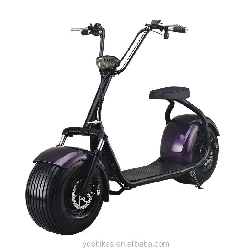 Ailbaba China Popular Fat Tire Cheap Electric Motorcycle Scooter for Adults