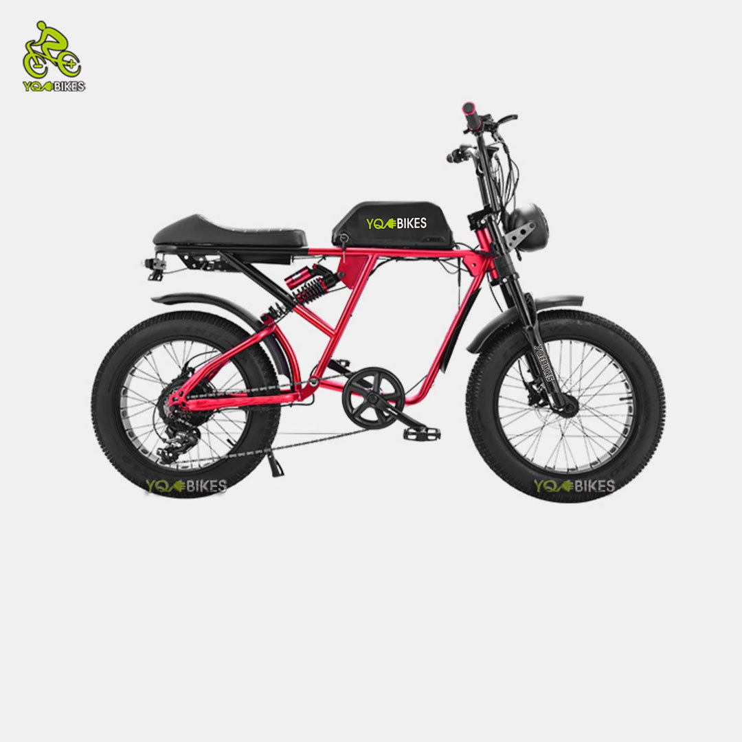 YQEBIKES Super Fashion 48V750W Electric Fat Mountain Bikes 73 Long Range Retro Electric Bicycle Bicicletas Dirt E Bike for Sale