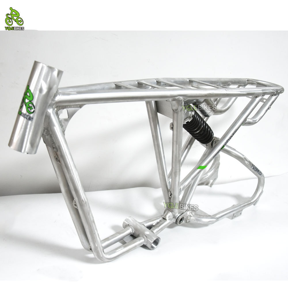 OEM Super Good Quality Titanium Road Bike Frame Fat Tire Aluminum Electric Bike 73 RX 1000W Bafang Motor Snow City EBike Frame