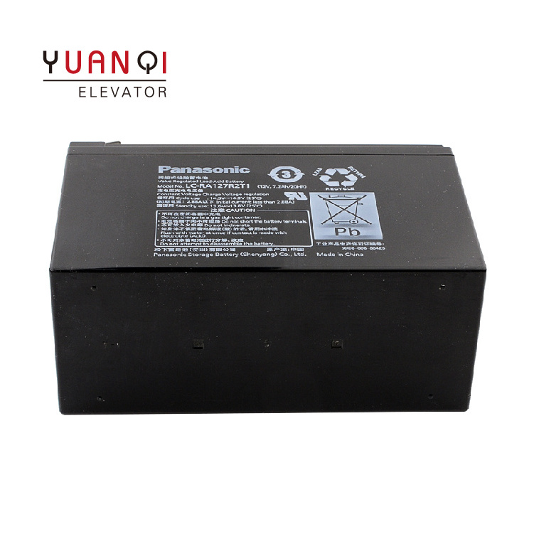 Battery LC-RA127R2T1 UPS Battery 12V7.2AH Elevator Accessories Elevator Batteries