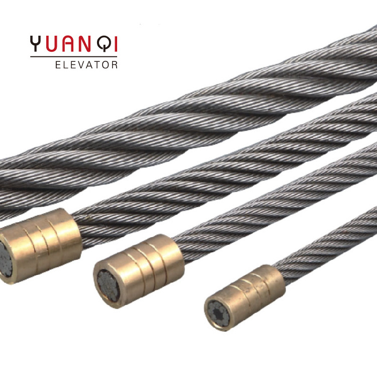 Wuxi General elevator special wire rope 6 8 10 12 13mm traction speed limit rope hemp core