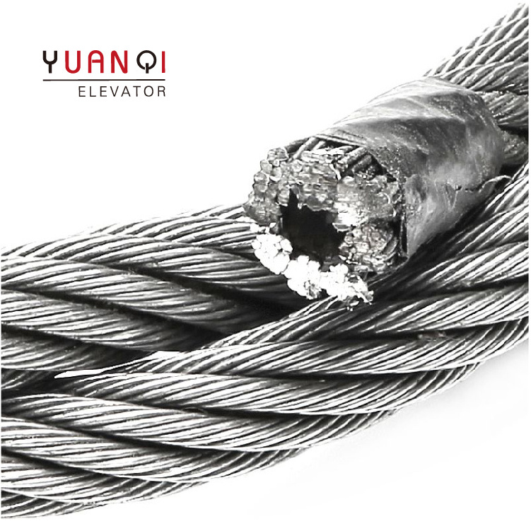 Wuxi General elevator special wire rope 6 8 10 12 13mm traction speed limit rope hemp core