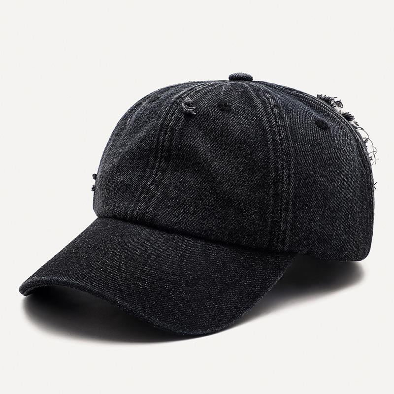 Wholesale Jean Vintage Distressed Baseball Cap Unstructured Sports Hats