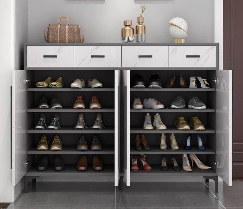 Modern Simple Shoe Rack multi-layer household door storage shoe cabinet living room furniture