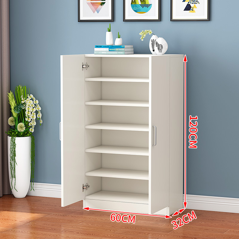 Modern High Gloss White 50 Pair Shoe Rack Shelf Storage Closet Organizer Cabinet 50 Sets Hold Shoes Adjustable (other) Accept