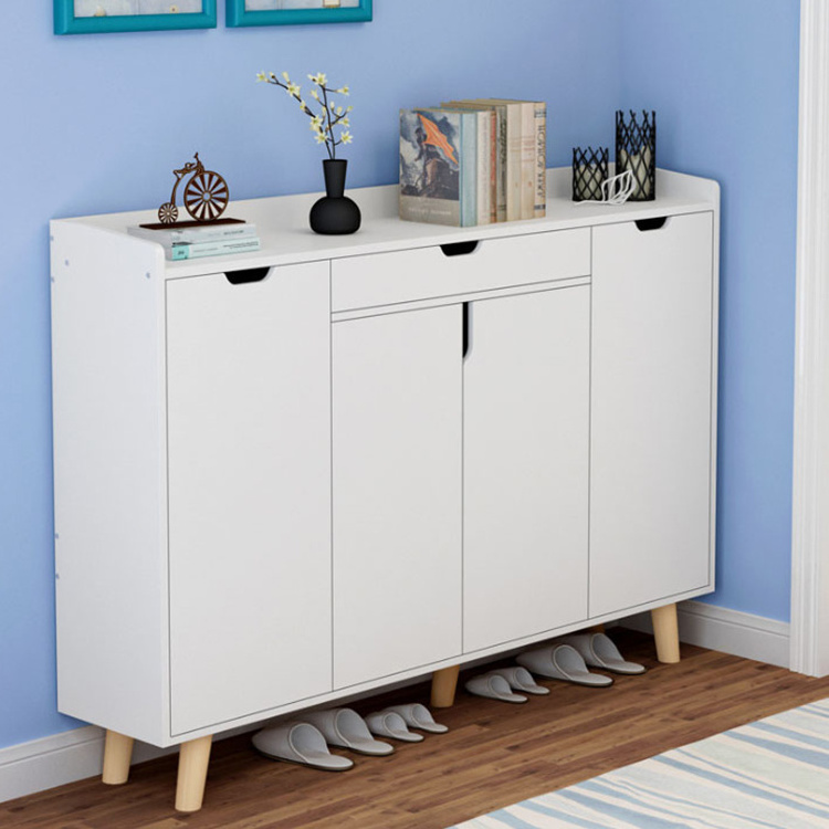 Shoe Cabinet Simple Modern Cabinet Wooden Storage Cabinet