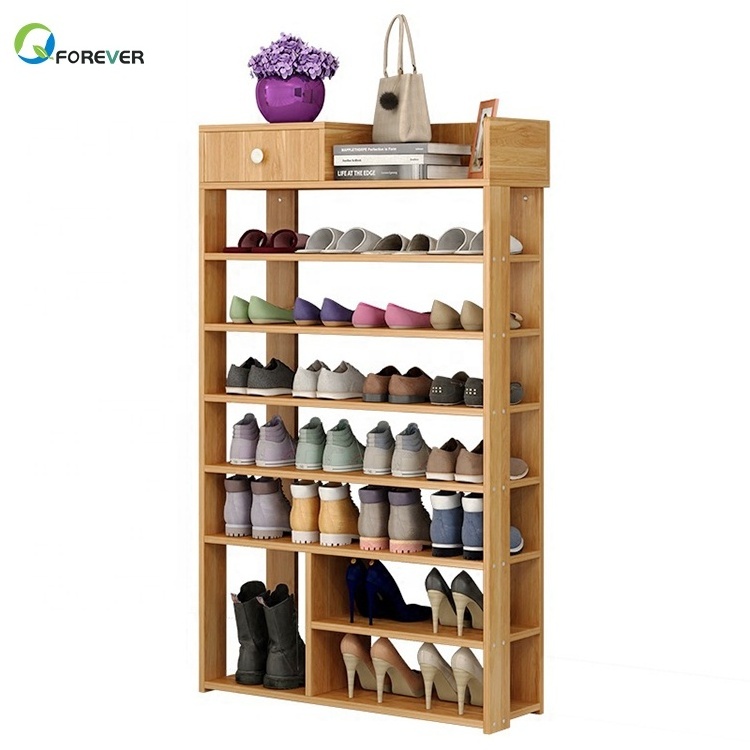 Modern Minimalist Living Room Wooden Storage Shoe Cabinet Shoe Rack