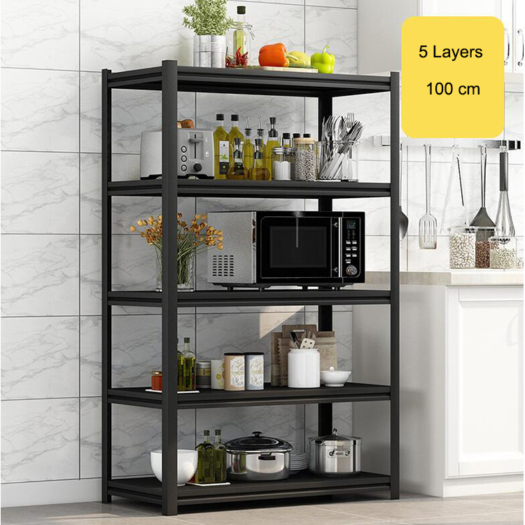 Hot Sale Floor-Standing Multi-Layer Metal Rack Kitchen Storage Rack