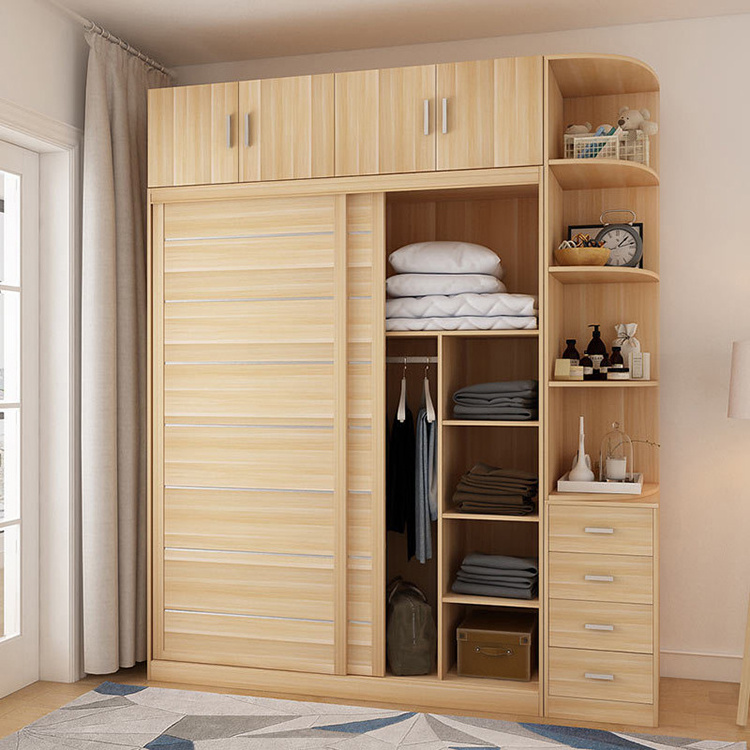 Direct Beautiful Bedroom Furniture Closets Cabinet Wooden Wardrobe