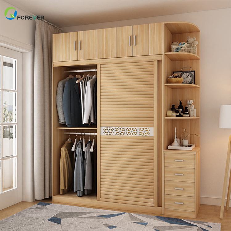 Direct Beautiful Bedroom Furniture Closets Cabinet Wooden Wardrobe