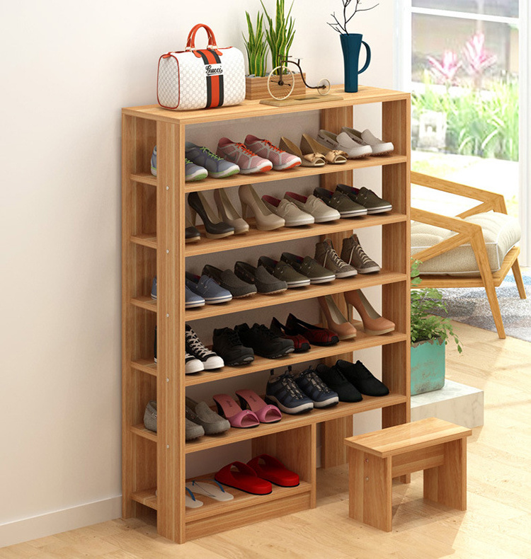 Modern Design Wooden Porch Cabinet Simple Foyer Shoe Storage Cabinet