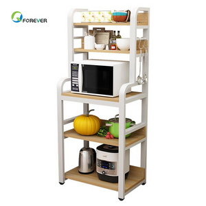 Wholesale Kitchen Shelf Small Apartment Space Multi-Layer Storage Rack