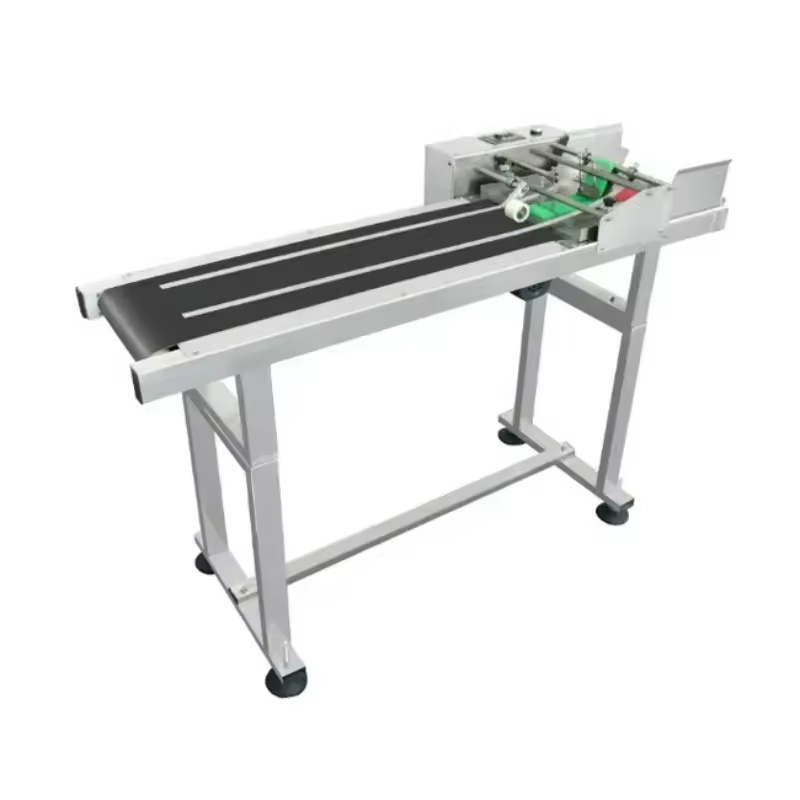 Automatic high speed conveyor belt paging label inkjet printer production date food bag carton line coding machine