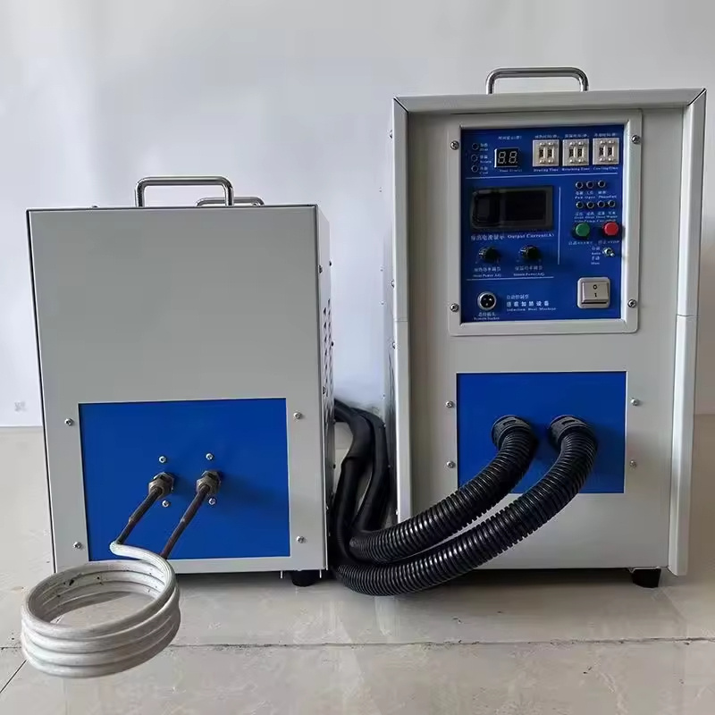 Hand-Held 25kW Welding Quenching Annealing Forging Induction Heating Machine For Pipe Heating Coil