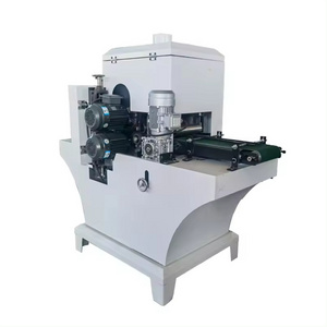 Automatic roller polishing machine four-sided metal stone cement board wood deburring sanding machine Woodworking machinery