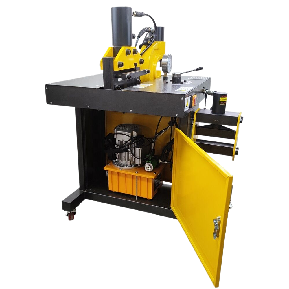 Hydraulic Punching Bending Cutting Busbar Processing Machine For Iron Plate Copper Aluminum Bar