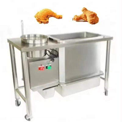 Stainless automatic French Fries Fish  Fried Chicken Breading Machine machine electric chicken meat breading table machine