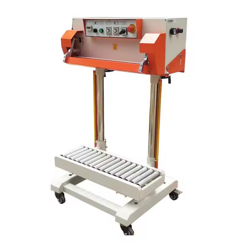 Pneumatic Vertical Band Continuous Conveyor Packing Bag Sealer Rice Grain Plastic Bag Sealing Machine