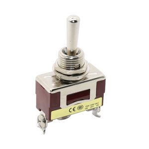 JC-E-TEN(C) 12V illuminated Toggle switch ON-OFF-ON 3pin DPDT toggle switch 1122 type