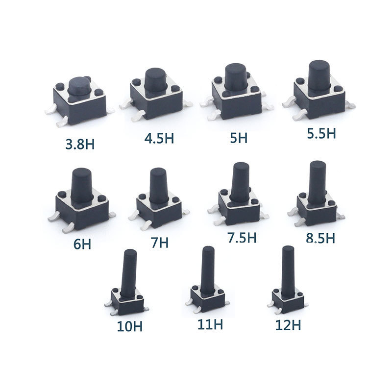 JC-A06-B1 Series 4.5*4.5 ultraminiature SMT Tact Switch