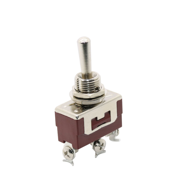 JC-E-TEN(C) 12V illuminated Toggle switch ON-OFF-ON 3pin DPDT toggle switch 1122 type