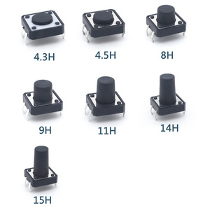 Mini Push Button Switch 6x6 12x12 Waterproof Tact Switch