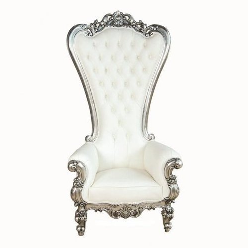 Wholesale multi color black pink king and queen throne chair