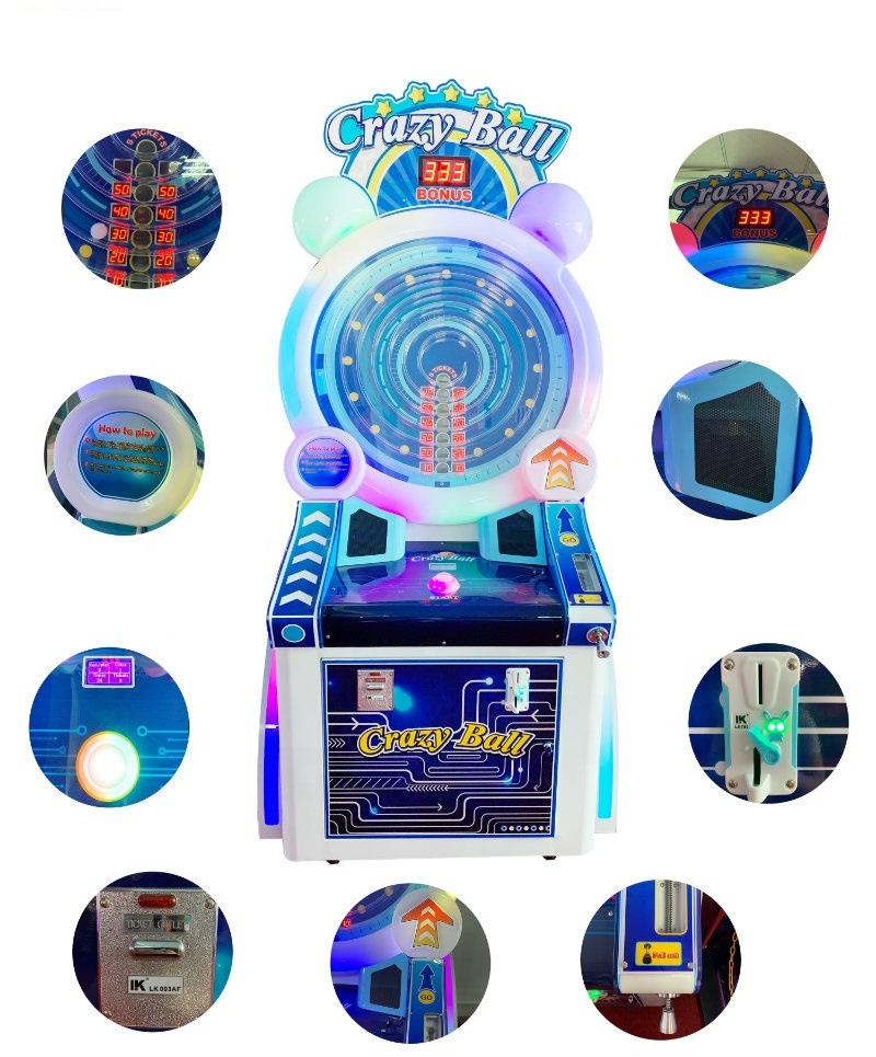 High-yield Exchange Game Machine Arcade Crazy Ball Coin-operated Lottery Game Machine