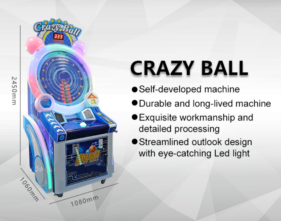 High-yield Exchange Game Machine Arcade Crazy Ball Coin-operated Lottery Game Machine