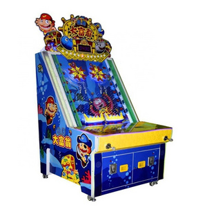 Treasure Hunt Coin Pusher Arcade Lottery Game Machine Redemption Arcade Machine Ticket Lottery Game Machine For Kids