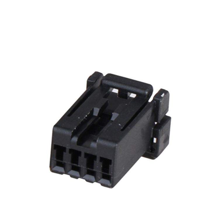 TYCO AMP TE 174966-2  4 Pin Automotive Electrical Quick Plug Housing Connector for Terminals with PA66 GF15 GF20 GF30 GF35