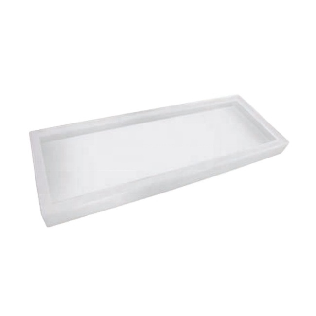 1300x260x50 MM White lamp cover plastic lampshade for marine 2x40W fluorescent ceiling light