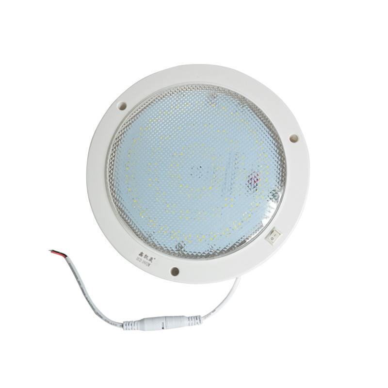 12V 24V BZMM12 Boat Marine Round LED Ceiling Light