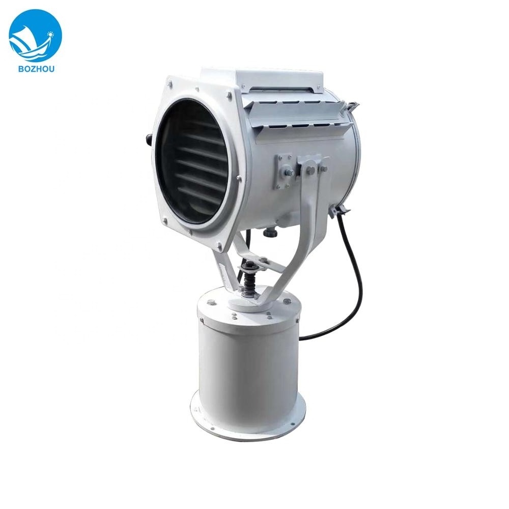 TG3 E40 high performance waterproof steel 1000w long range marine searchlight with shutter for boat