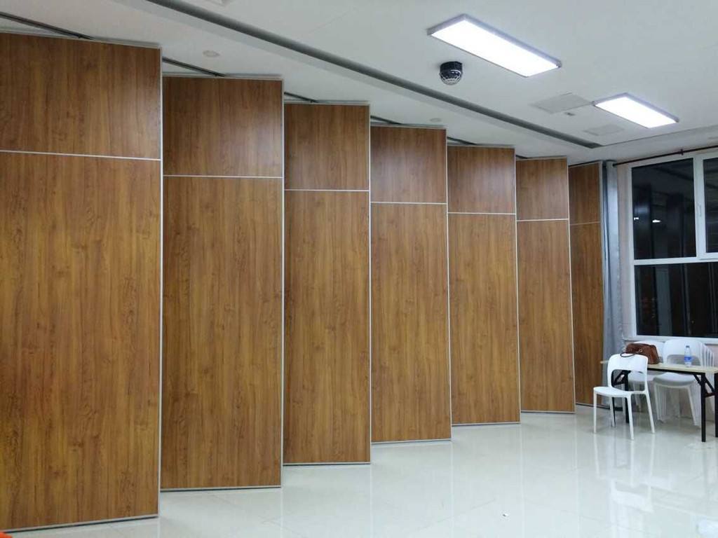 Fire proof flexible moving aluminum movable sound proof operable dividers collapsible partition walls system